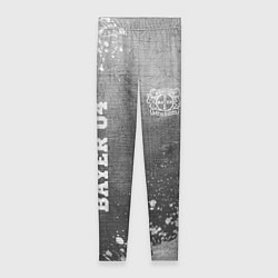 Леггинсы женские Bayer 04 - grey gradient вертикально, цвет: 3D-принт