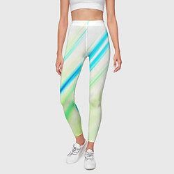 Леггинсы женские Multicolored, цвет: 3D-принт — фото 2