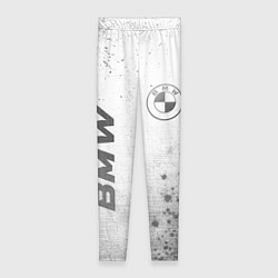 Леггинсы женские BMW - white gradient вертикально, цвет: 3D-принт