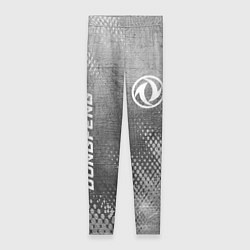 Леггинсы женские Dongfeng - grey gradient вертикально, цвет: 3D-принт