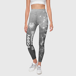 Леггинсы женские Poppy Playtime - grey gradient по-вертикали, цвет: 3D-принт — фото 2