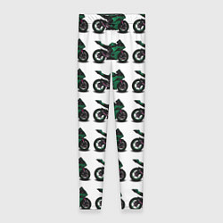 Женские легинсы Motorbike dark green