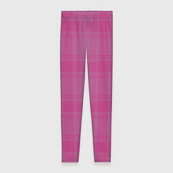 Женские легинсы Checkered pink