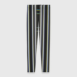 Женские легинсы Neon yellow blue white