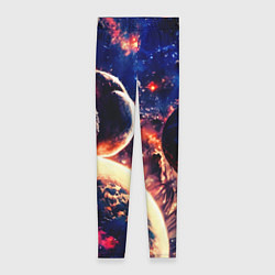 Женские легинсы Фантастический космос планеты