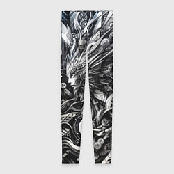 Леггинсы женские Abstraction cyber pattern - ai art fantasy, цвет: 3D-принт