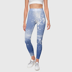 Леггинсы женские Снежки попали в тебя, цвет: 3D-принт — фото 2