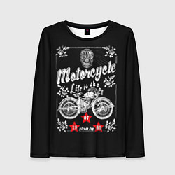 Женский лонгслив Moto t-shirt 2