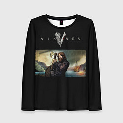 Лонгслив женский V: Vikings, цвет: 3D-принт