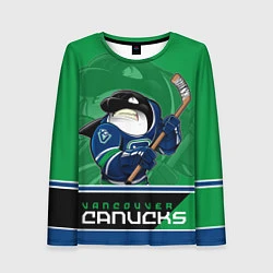 Женский лонгслив Vancouver Canucks