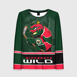 Женский лонгслив Minnesota Wild