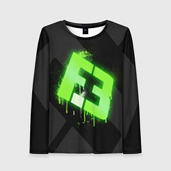 Женский лонгслив Flipsid3: Black collection