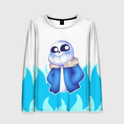 Женский лонгслив Sans undertale