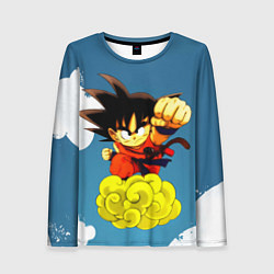 Женский лонгслив Small Goku