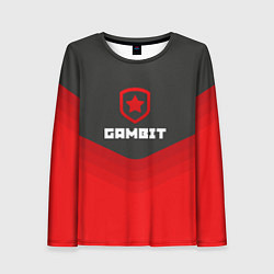 Женский лонгслив Gambit Gaming Uniform