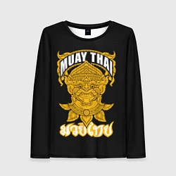 Женский лонгслив Muay Thai Fighter