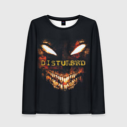 Лонгслив женский Disturbed Demon, цвет: 3D-принт