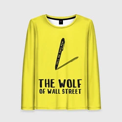 Лонгслив женский The Wolf of Wall Street, цвет: 3D-принт