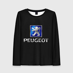 Лонгслив женский Peugeot, цвет: 3D-принт