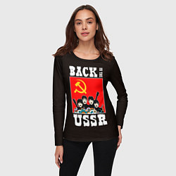 Лонгслив женский Back In The USSR, цвет: 3D-принт — фото 2