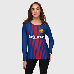 Лонгслив женский FCB Barcelona: Rakuten, цвет: 3D-принт — фото 2