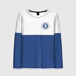 Лонгслив женский Chelsea FC: Light Blue, цвет: 3D-принт