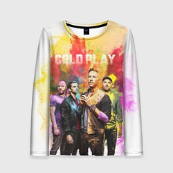Лонгслив женский Coldplay, цвет: 3D-принт