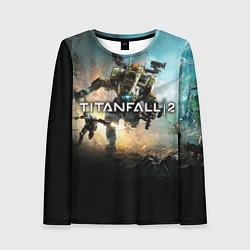 Лонгслив женский Titanfall Battle, цвет: 3D-принт