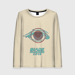 Лонгслив женский Blade Runner 2049: Eyes, цвет: 3D-принт