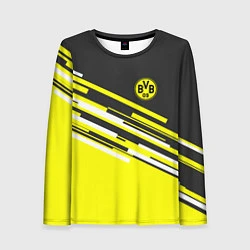 Лонгслив женский Borussia FC: Sport Line 2018, цвет: 3D-принт