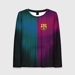 Женский лонгслив Barcelona FC: Abstract 2018