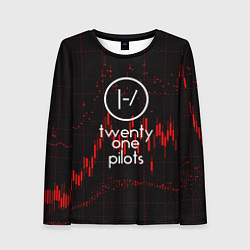 Лонгслив женский Twenty one pilots, цвет: 3D-принт