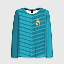 Лонгслив женский FC Real Madrid: Reverse, цвет: 3D-принт