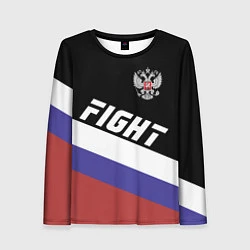 Женский лонгслив Fight Russia