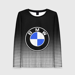 Лонгслив женский BMW 2018 Black and White IV, цвет: 3D-принт
