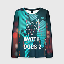 Женский лонгслив Watch Dogs 2: Network Hack