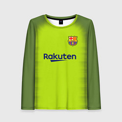 Лонгслив женский FC Barcelona: Home 18/19, цвет: 3D-принт