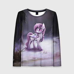 Лонгслив женский Violet Pony, цвет: 3D-принт