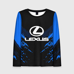 Лонгслив женский Lexus: Blue Anger, цвет: 3D-принт