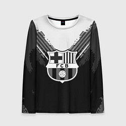 Женский лонгслив FC Barcelona: Black Style