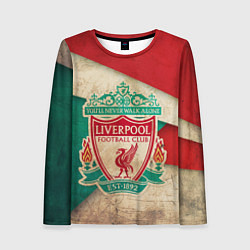 Женский лонгслив FC Liverpool: Old Style