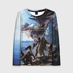 Лонгслив женский Monster Hunter: World, цвет: 3D-принт