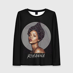 Лонгслив женский Rihanna, цвет: 3D-принт