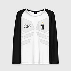 Лонгслив женский FC Juventus: CR7 18-19, цвет: 3D-принт