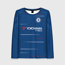 Лонгслив женский FC Chelsea Home 18-19, цвет: 3D-принт