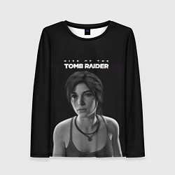 Лонгслив женский Rise if The Tomb Raider, цвет: 3D-принт