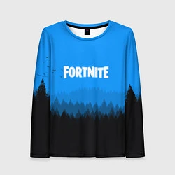 Лонгслив женский Fortnite: Sky Forest, цвет: 3D-принт