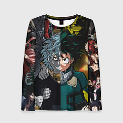 Женский лонгслив Моя геройская академия 1