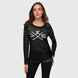 Лонгслив женский ХЛЕБ, цвет: 3D-принт — фото 2