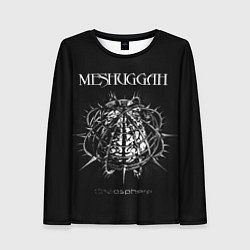 Лонгслив женский Meshuggah: Chaosphere, цвет: 3D-принт